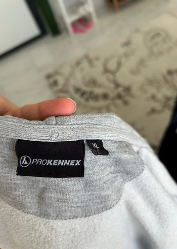 38 Beden Gri Midi Kadın Sweatshirt