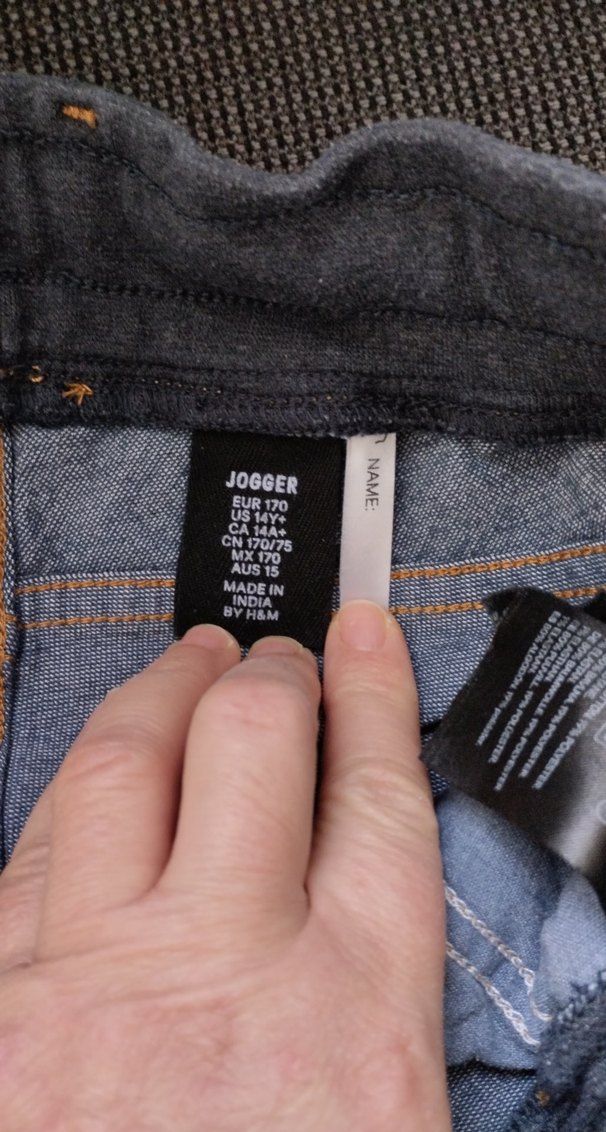 H&M ERKEK JOGGER PANTOLON - Görsel 3