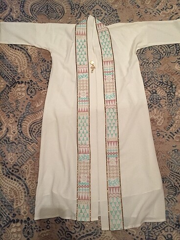s Beden beyaz Renk Yeni Abaya