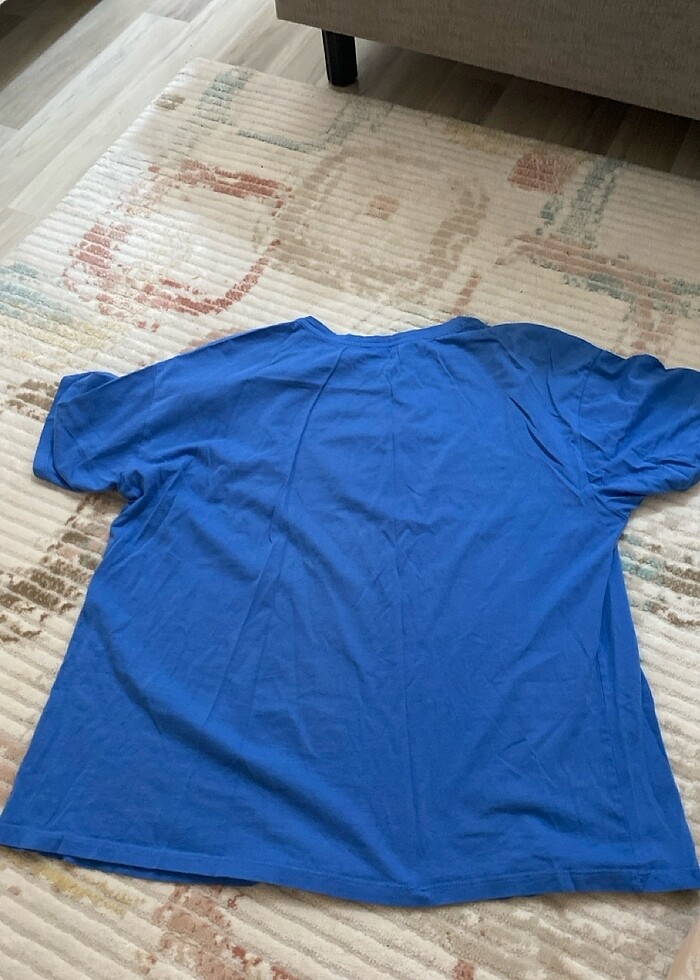 Mavi t-shirt - Görsel 4