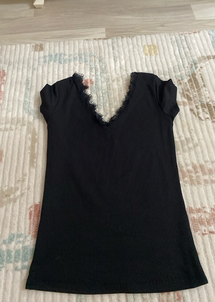 Siyah bluz - Görsel 2