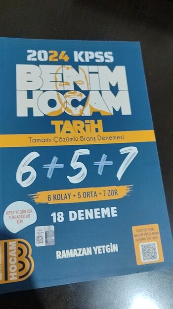Benim hocam tarih deneme