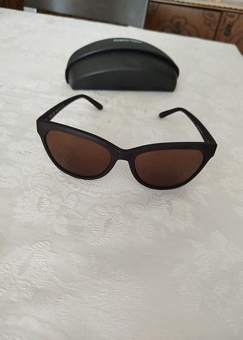 Kahverengi Şeffaf Kadın Güneş Gözlüğü