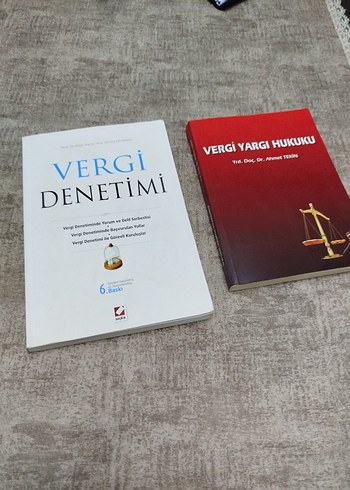 Vergi Hukuku ve Vergi Denetimi Kitapları