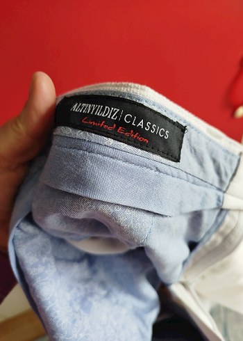 keten pantolon - Görsel 5