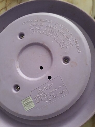 Tefal Su ısıtıcının alt parcası. 2 adet 
