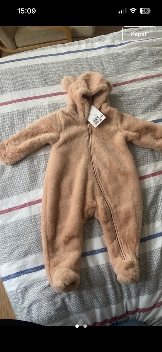 Hm kız bebek astronot tulum - Görsel 4