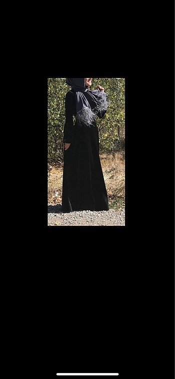 Kadife elbise abiye