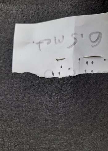 Siyah ince keçe - Görsel 2