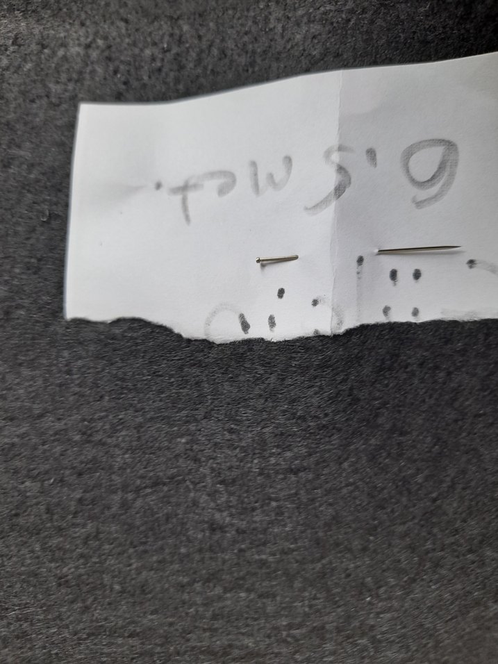 Siyah ince keçe - Görsel 2