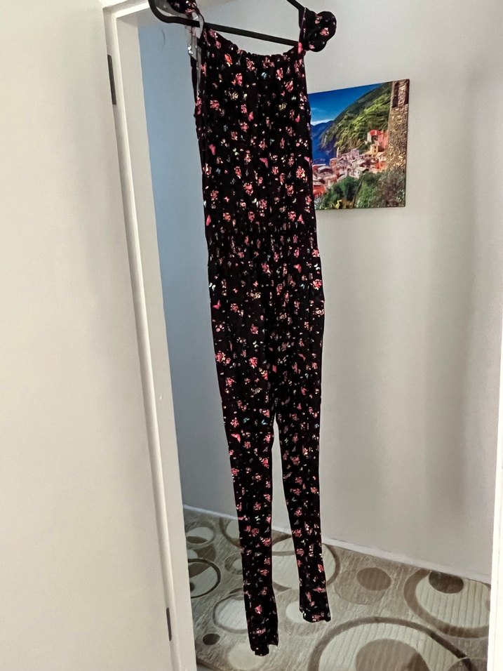 Kadın çiçekli Tulum - Görsel 2