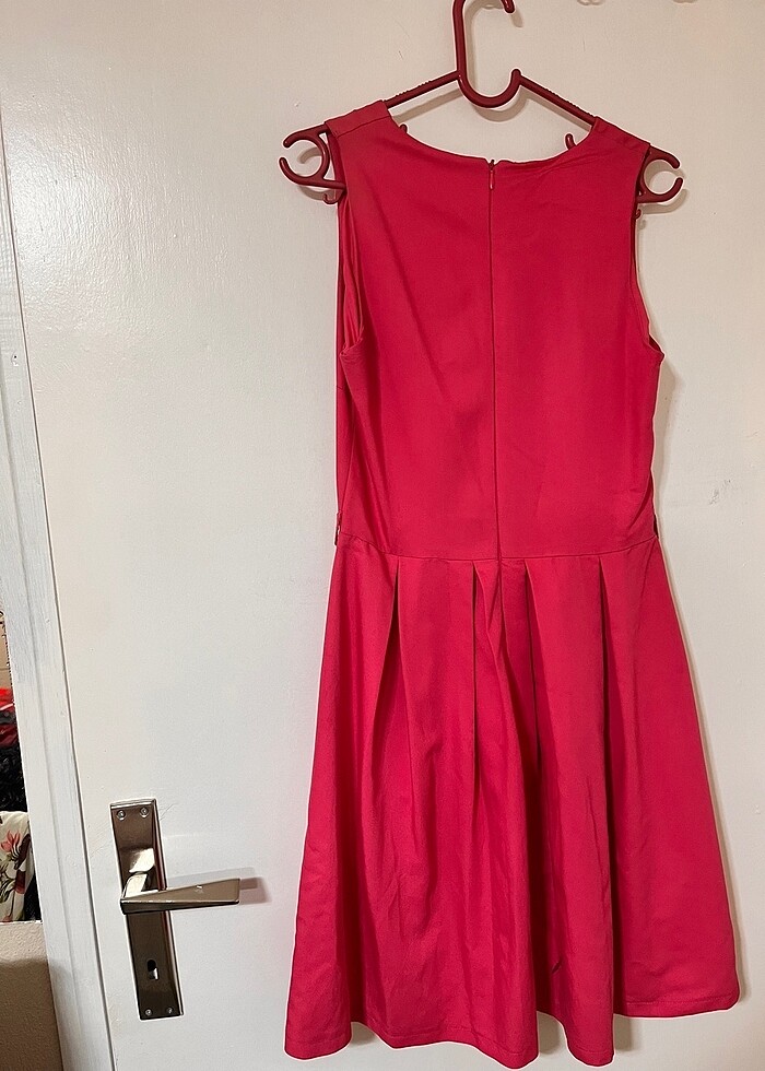 Pembe Günlük Elbise - Görsel 2