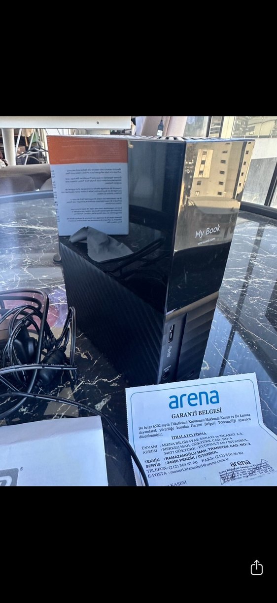 WD My Book 6 TB 3.5 USB 3.0 harici disk - Görsel 3