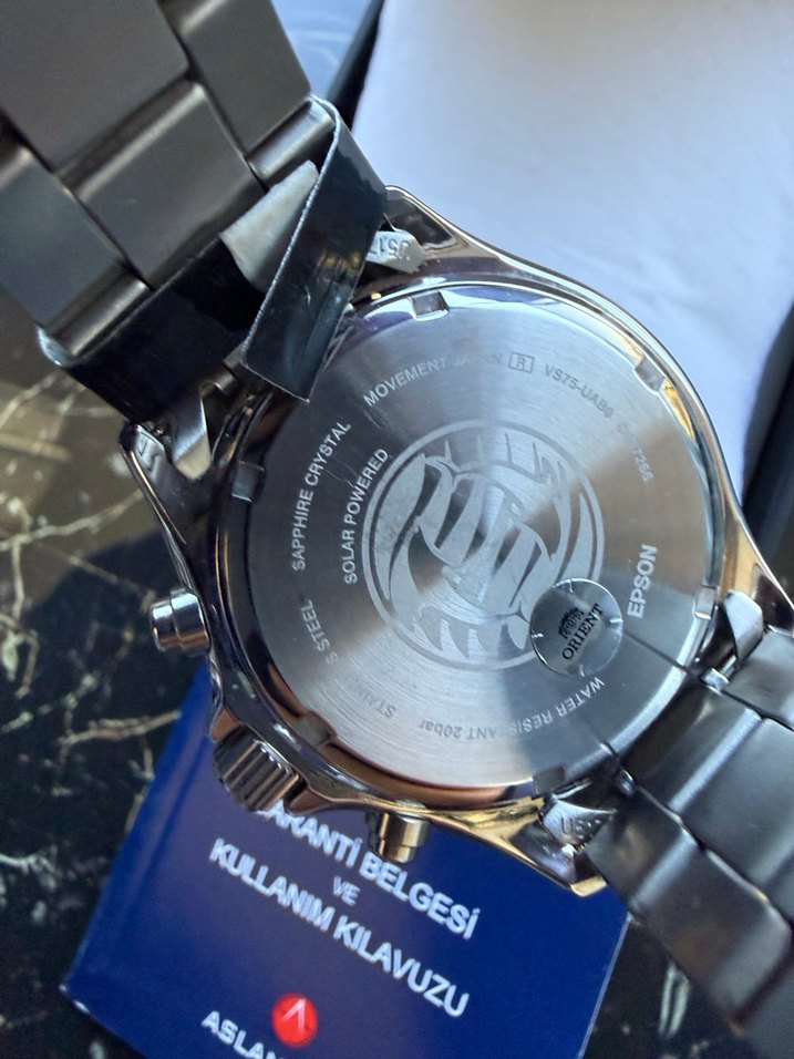 Orient Mako Chronograph Solar - Görsel 5