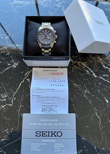 Seiko Prospex Speedtimer Solar - Görsel 2