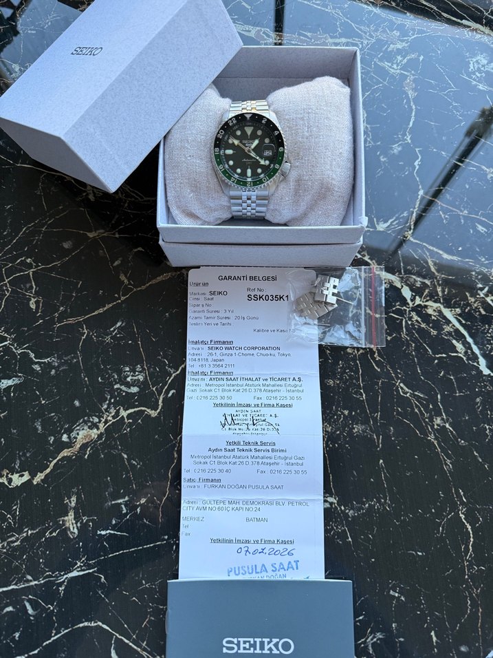 Seiko Automatic GMT - Görsel 2