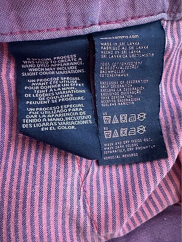 l Beden pembe Renk Tommy Hilfiger