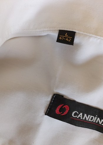 Beyaz Ata yaka gömlek - Görsel 8