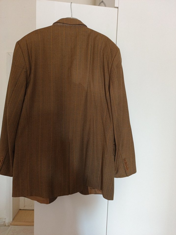 Kahverengi Erkek Klasik ceket - Görsel 5