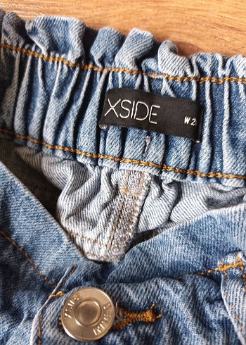 Kadın Mavi Denim Pantolon - Görsel 4