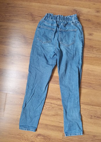 Kadın Mavi Denim Pantolon - Görsel 6