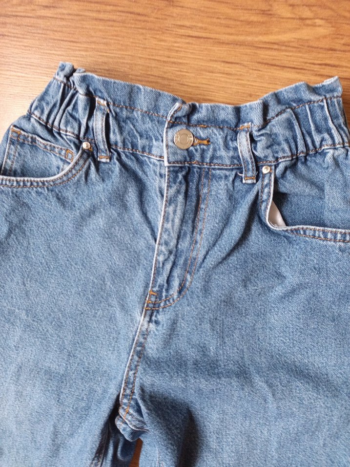 Kadın Mavi Denim Pantolon - Görsel 3