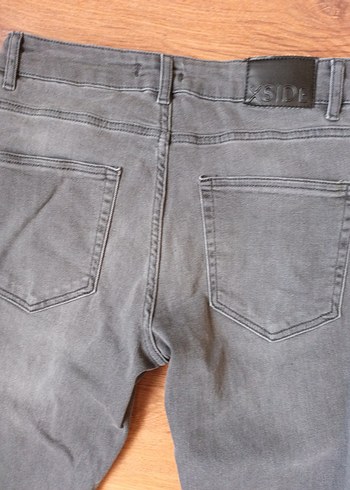 Gri Erkek Denim Jean Pantolon - Görsel 6