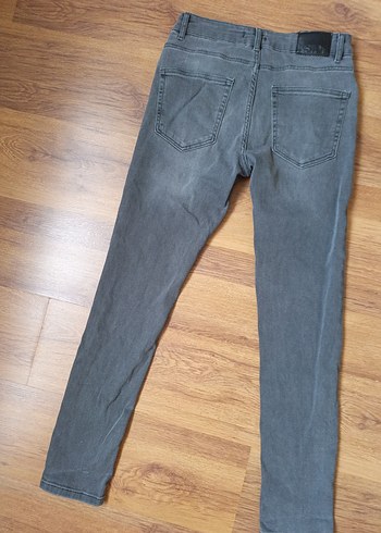 Gri Erkek Denim Jean Pantolon - Görsel 5