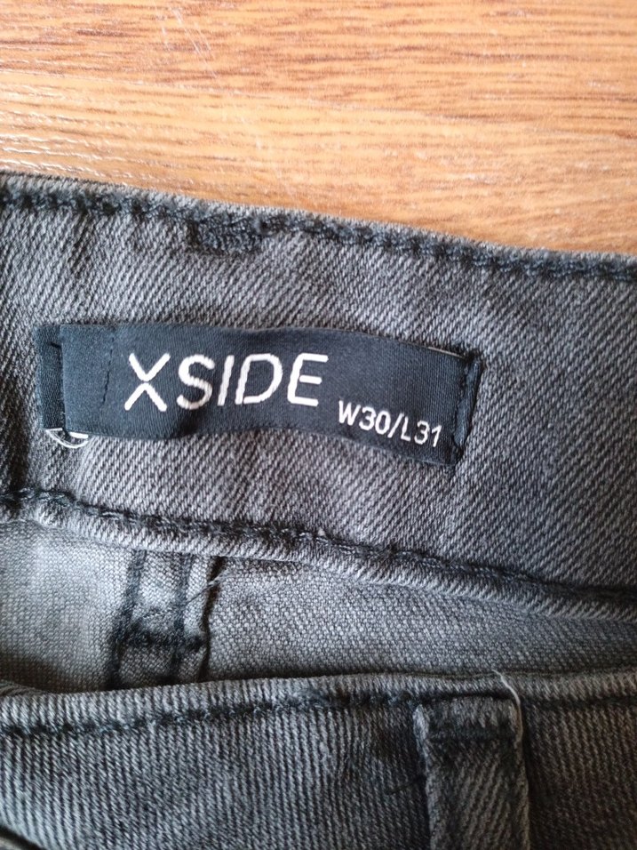 Gri Erkek Denim Jean Pantolon - Görsel 4