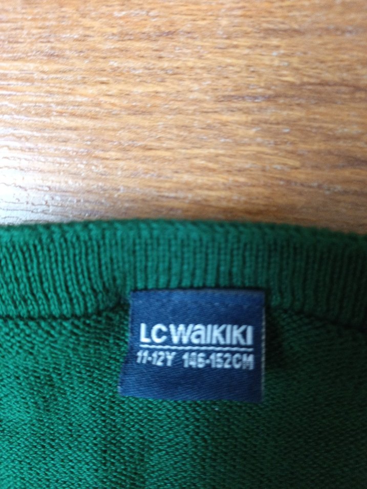 Kadın Yeşil Uzun Kollu Hırka - Görsel 4