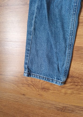 Gri Mavi Rahat Kesim Kadın Kot Pantolon - Görsel 3