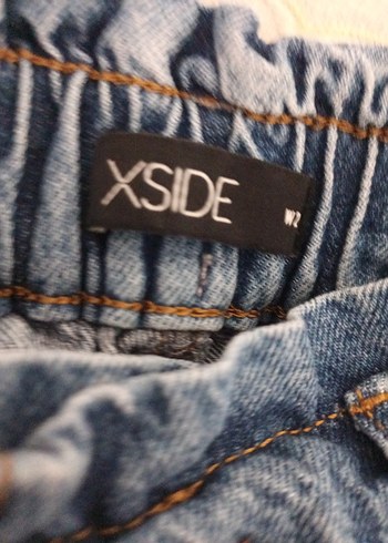 Gri Mavi Rahat Kesim Kadın Kot Pantolon - Görsel 7