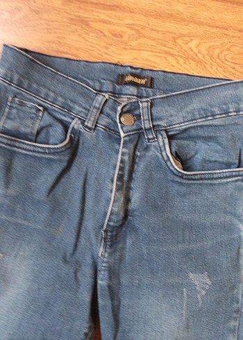 Diğer Mavi Regular Fit Kadın Denim Pantolon