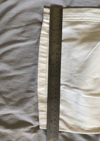 xs Beden Pull and bear kırık beyaz kargo jean pantolon