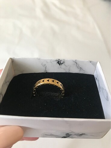 Beden Çelik alyans model gold yüzük