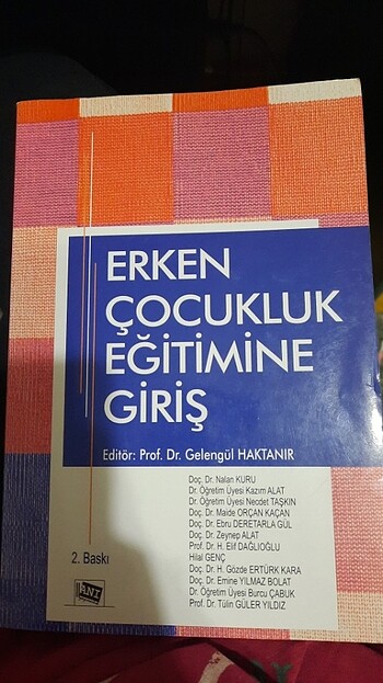 erken çocukluk eğitimine giriş