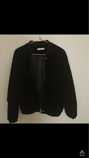 Mango kadife bomber ceket