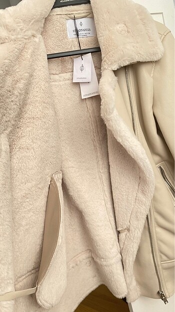 Stradivarius İçi kürklü blazer