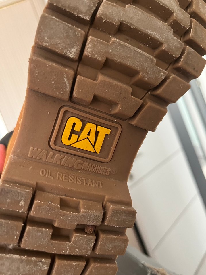 CAT Kahverengi Kadın Deri  Bot - Görsel 5