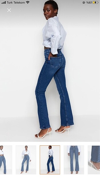 38 Beden Flare Jeans
