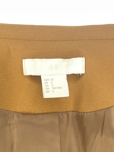 32 Beden kahverengi Renk H&M Blazer %70 İndirimli.