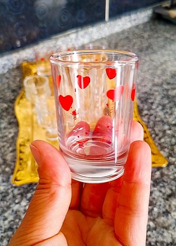 Paşabahçe kahve Yanı su bardağı