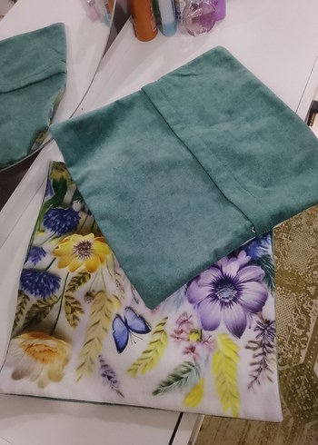 Renkli Bohem Desenli Dekoratif Yastık Kılıfı - Görsel 3