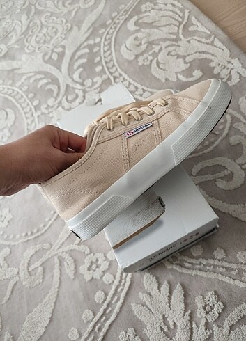 Superga krem sneaker 