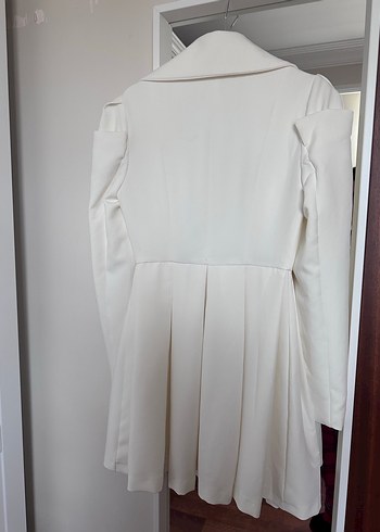 Nocturne Beyaz Evden Çıkış Elbisesi - Görsel 2