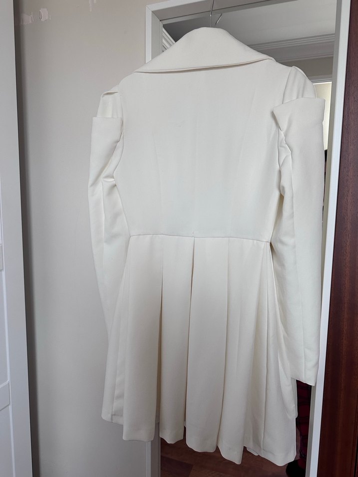 Nocturne Beyaz Evden Çıkış Elbisesi - Görsel 2