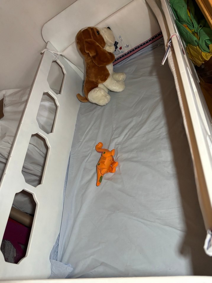 Ahşap 
Beyaz Çocuk Yatağı beyazDetaylı 
135cm/75cm - Görsel 3