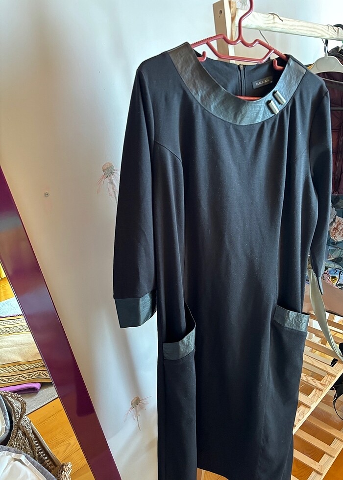 Derili elbise - Görsel 2