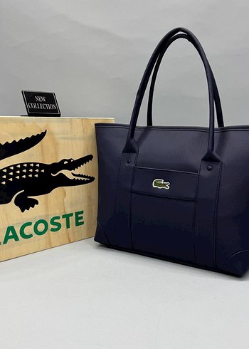Lacoste Siyah Deri Kadın Çanta