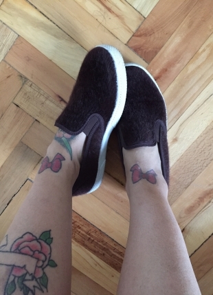 Koton Tüylü Slipper